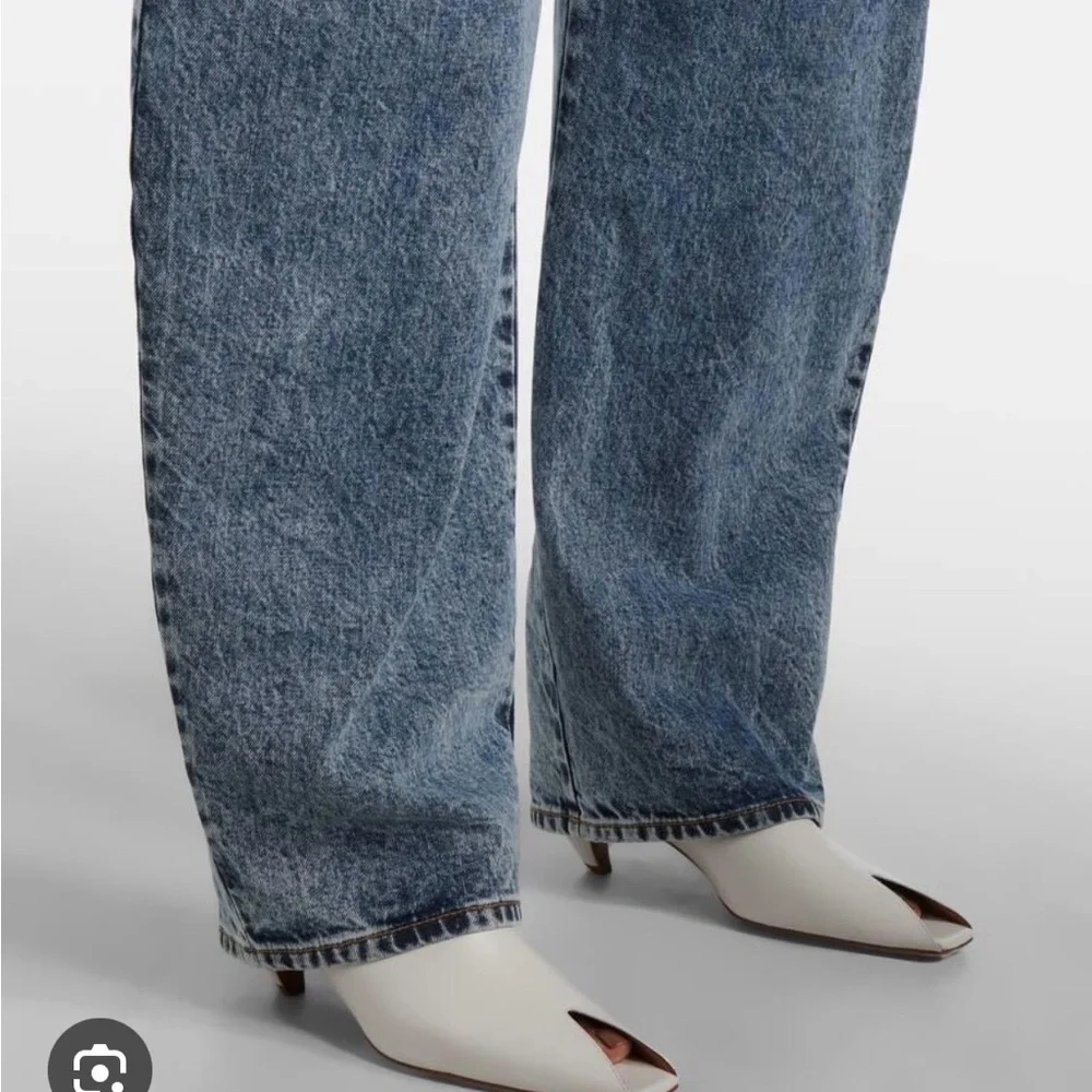 BNWT Alaia Spike 55 Leather Peep-Toe Mules in White Size 38 - Picture 7 of 10